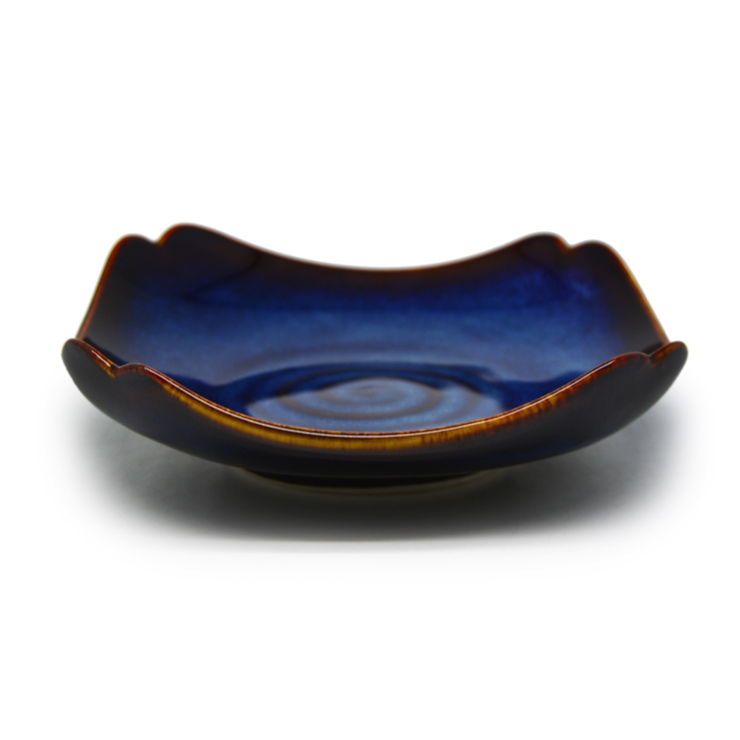 Square Flower Plate - 8094