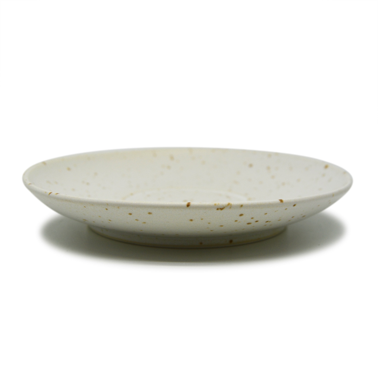 Round saucer D14 - 0015 Speckled
