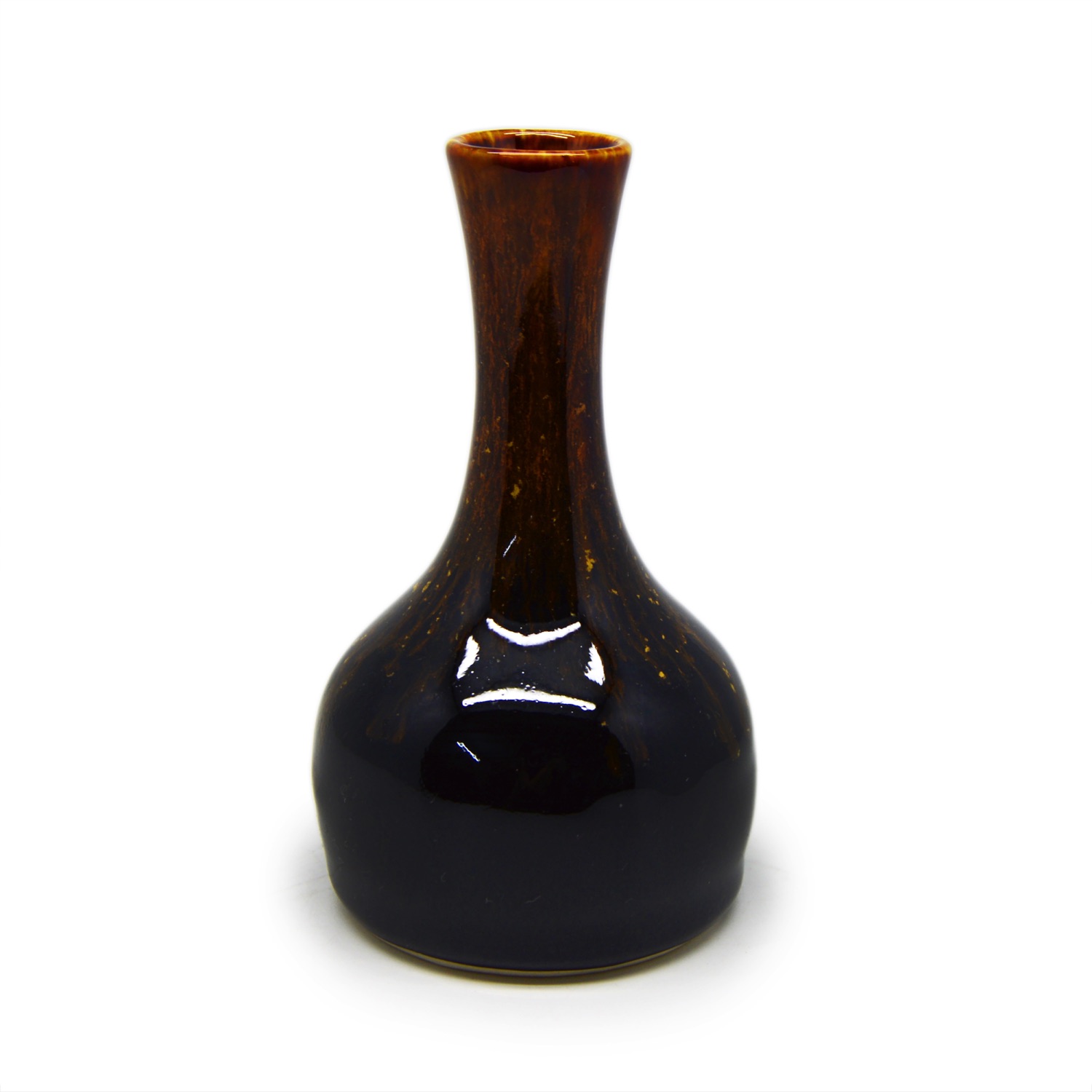 Small Flat Hyacinth Vase - 8016