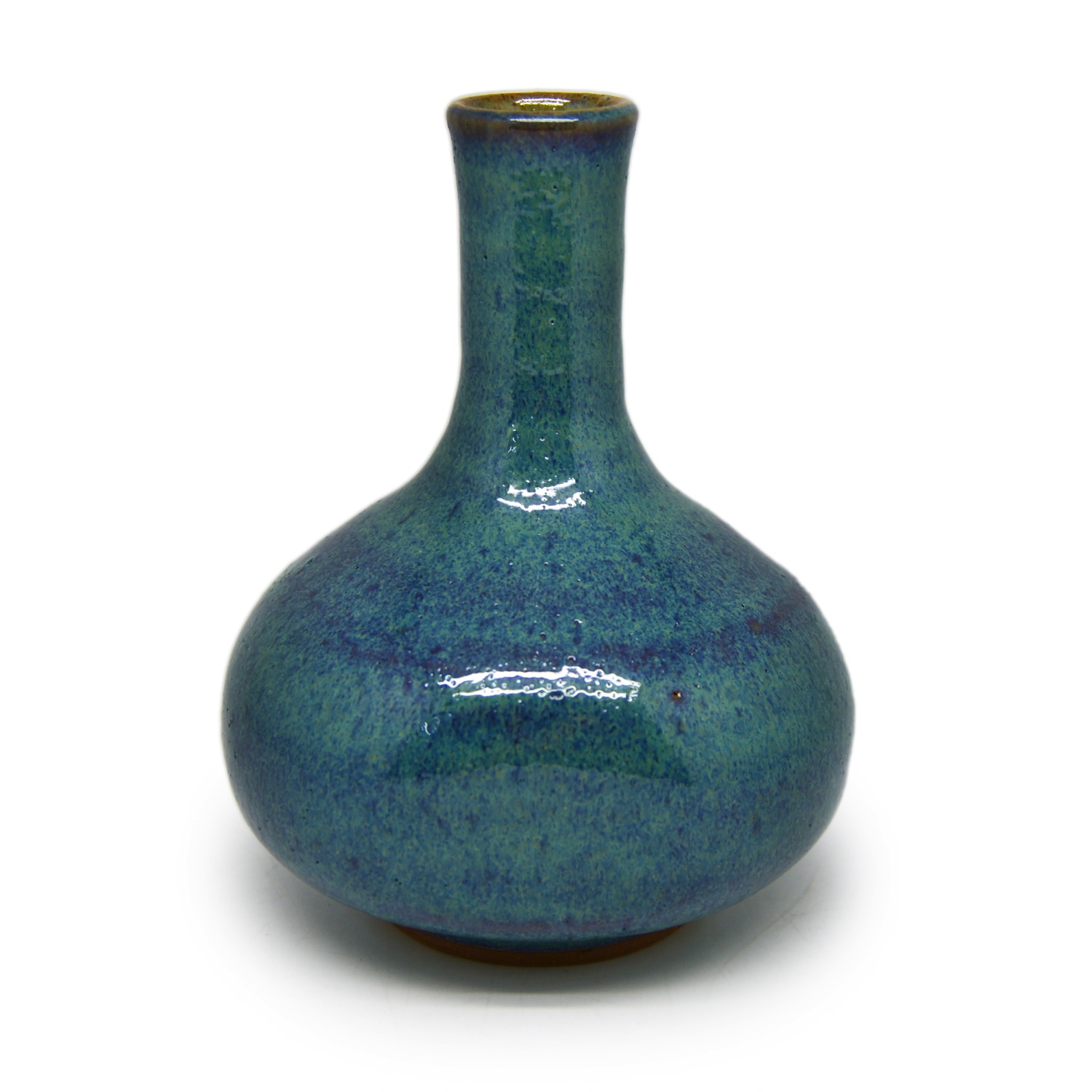 Lọ hoa Zen Trụ S1 - Men 0005 Sành