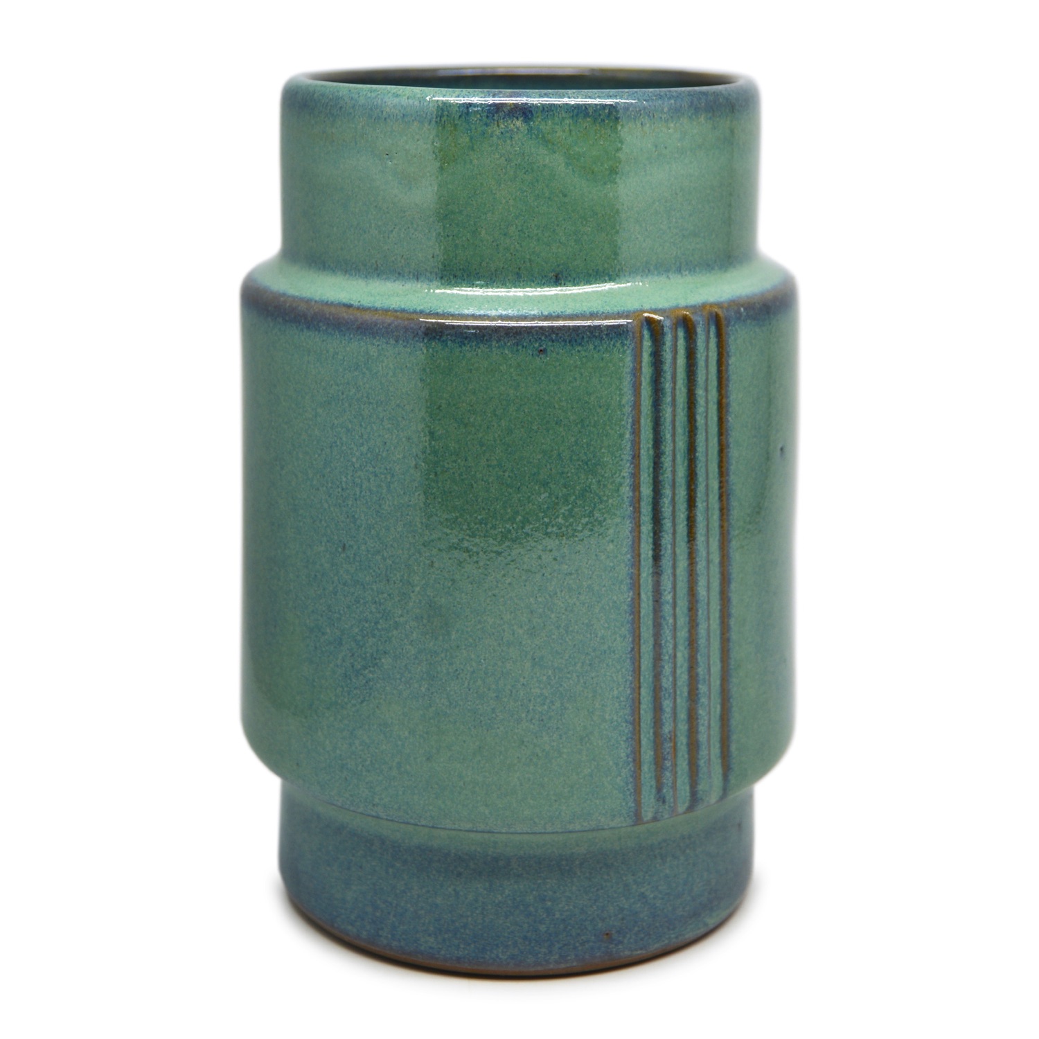 Lọ hoa Zen Trụ S2 - Men 0005 Sành