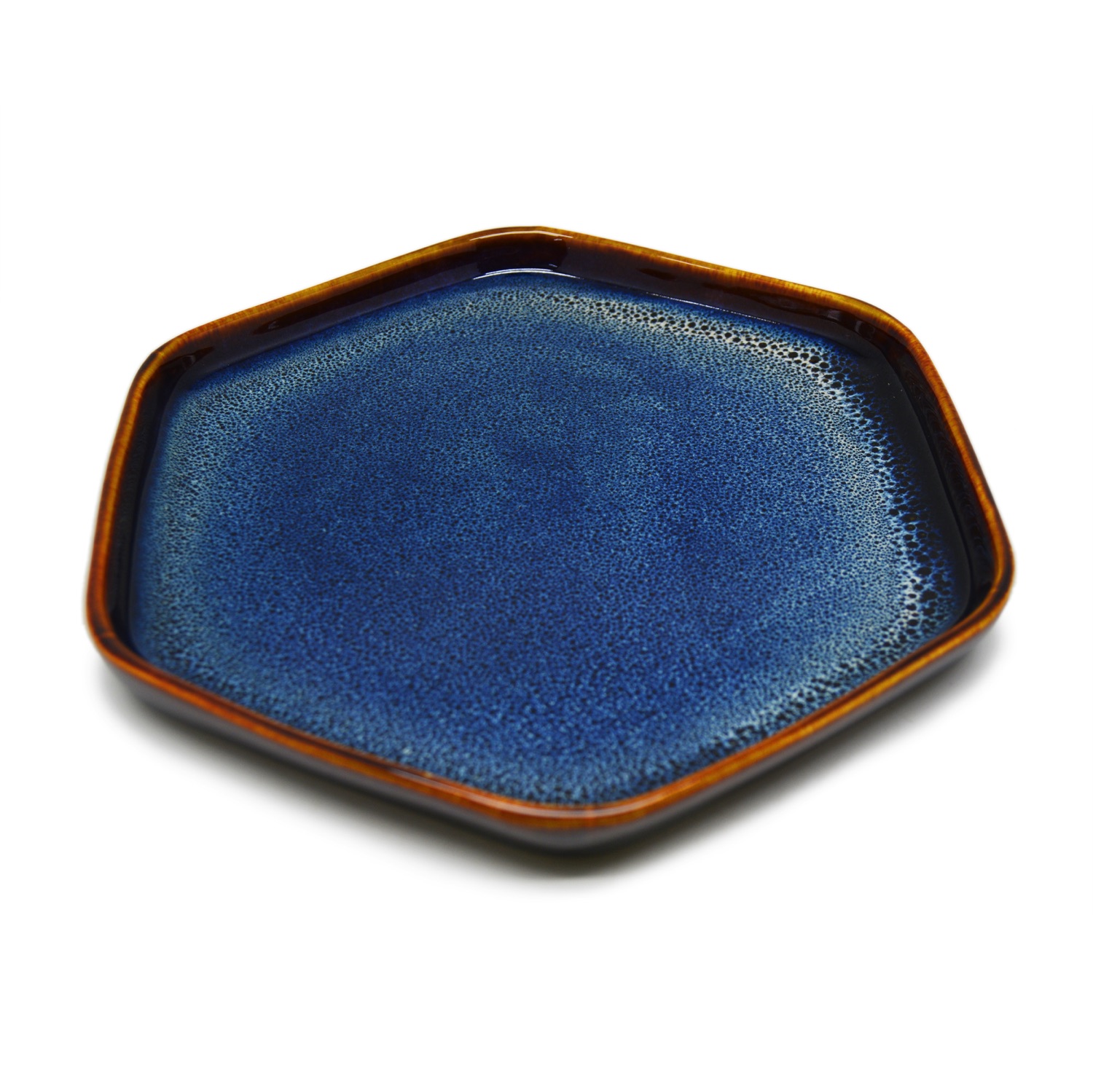 Radius rounded hexagon plate S2 - 8094